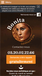 Mobile Screenshot of bonita-esthetique.com